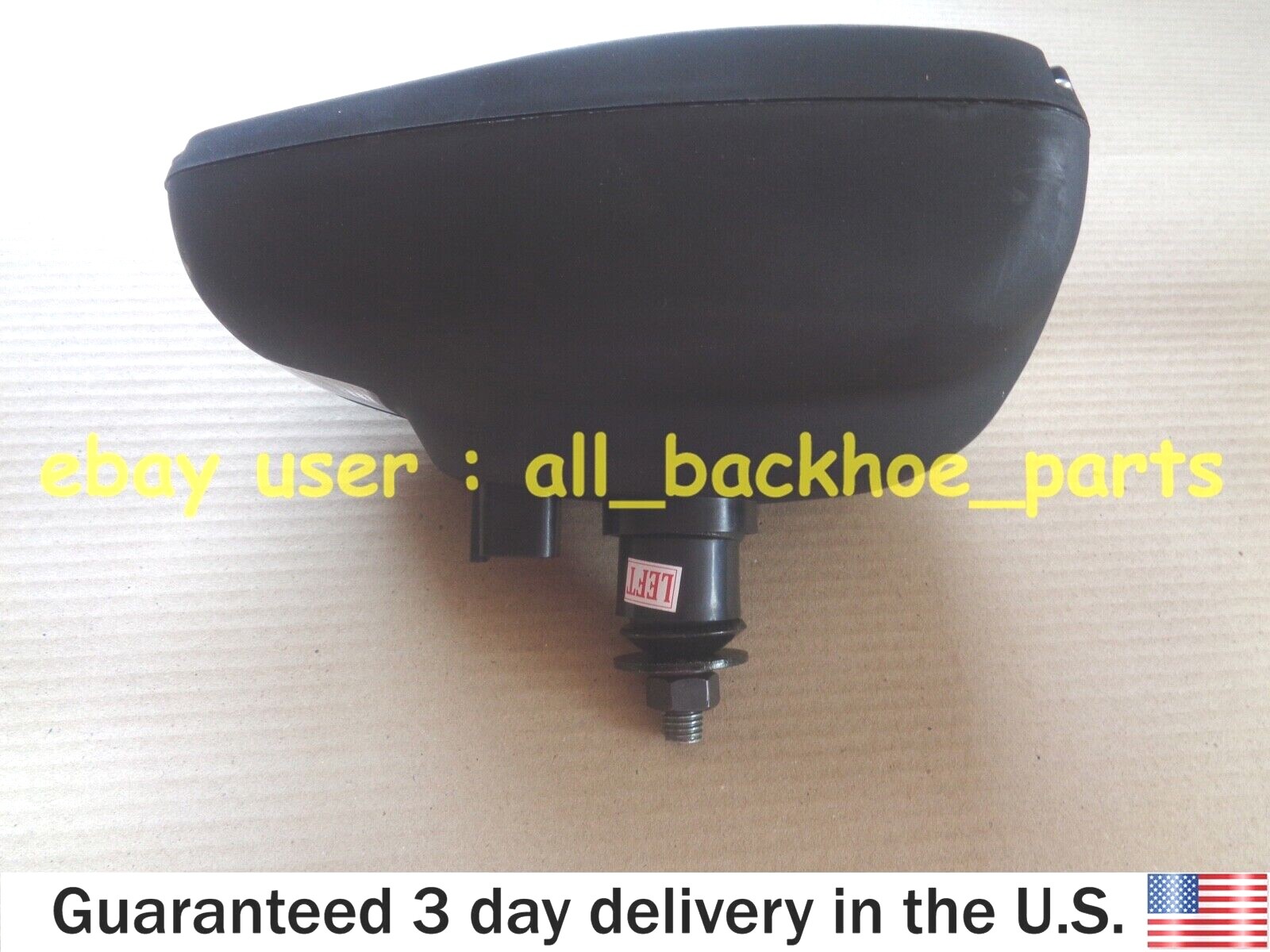 JCB BACKHOE - LIGHT HEAD 12 V ASSY LEFT HAND MOUNT (PART# 700 