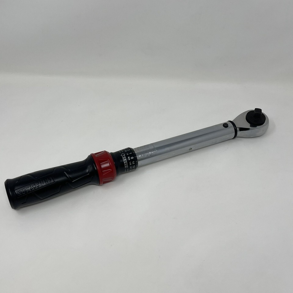 Craftsman 3/8 In Drive MicroClicker Torque Wrench 31423 25 to 250 In/ Lbs eBay