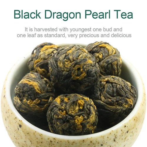 Organic Black Dragon Pearl Tea Special Yunnan Black Tea 113g eBay