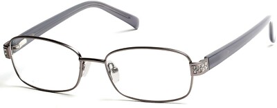 VIVA VV0323 009 Gunmetal Metal Optical Eyeglasses Frame 51-16-135 VV 0323 RX AB