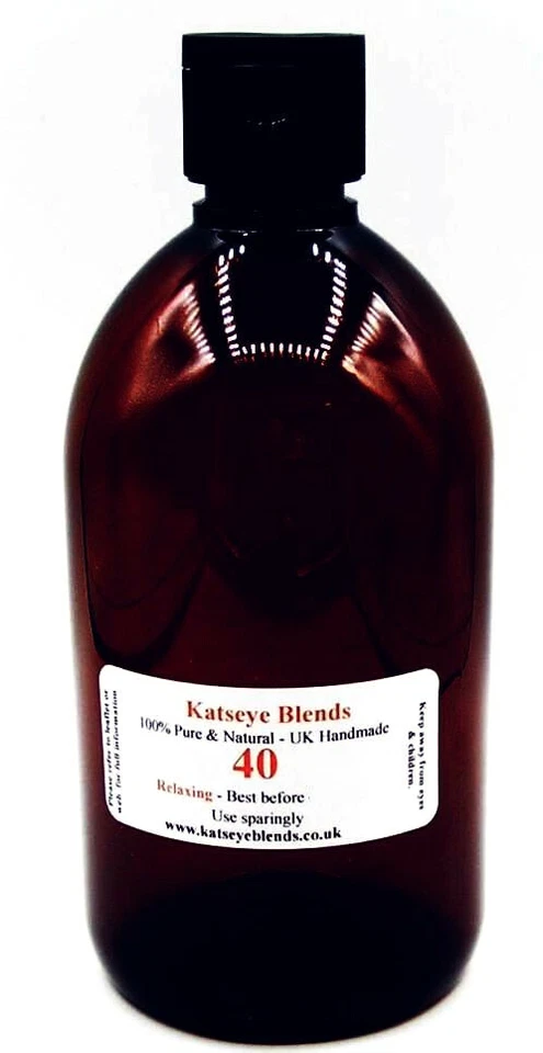 KATSEYE BLENDS B40 Relaxing Massage Oil x 500ml with Neroli & Sandalwood 100% Natural