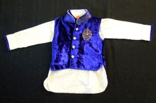 ELEGANT INDIAN / SOUTH ASIAN KURTA VEST - ETHNI'KA NEU-RON - SIZE 1 - NEW