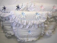 Babies Baby Boys Luxury Foot Muff Cosy Toe Pram Nest Ribbon Frilly Blue Pink Babies Baby Boys Luxury Foot Muff Cosy Toe Pram Nest Ribbon Frilly Blue Pink