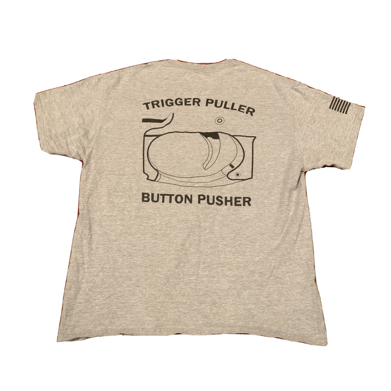 Trigger Puller Button Pusher Tee Size Large Men’s - image 1