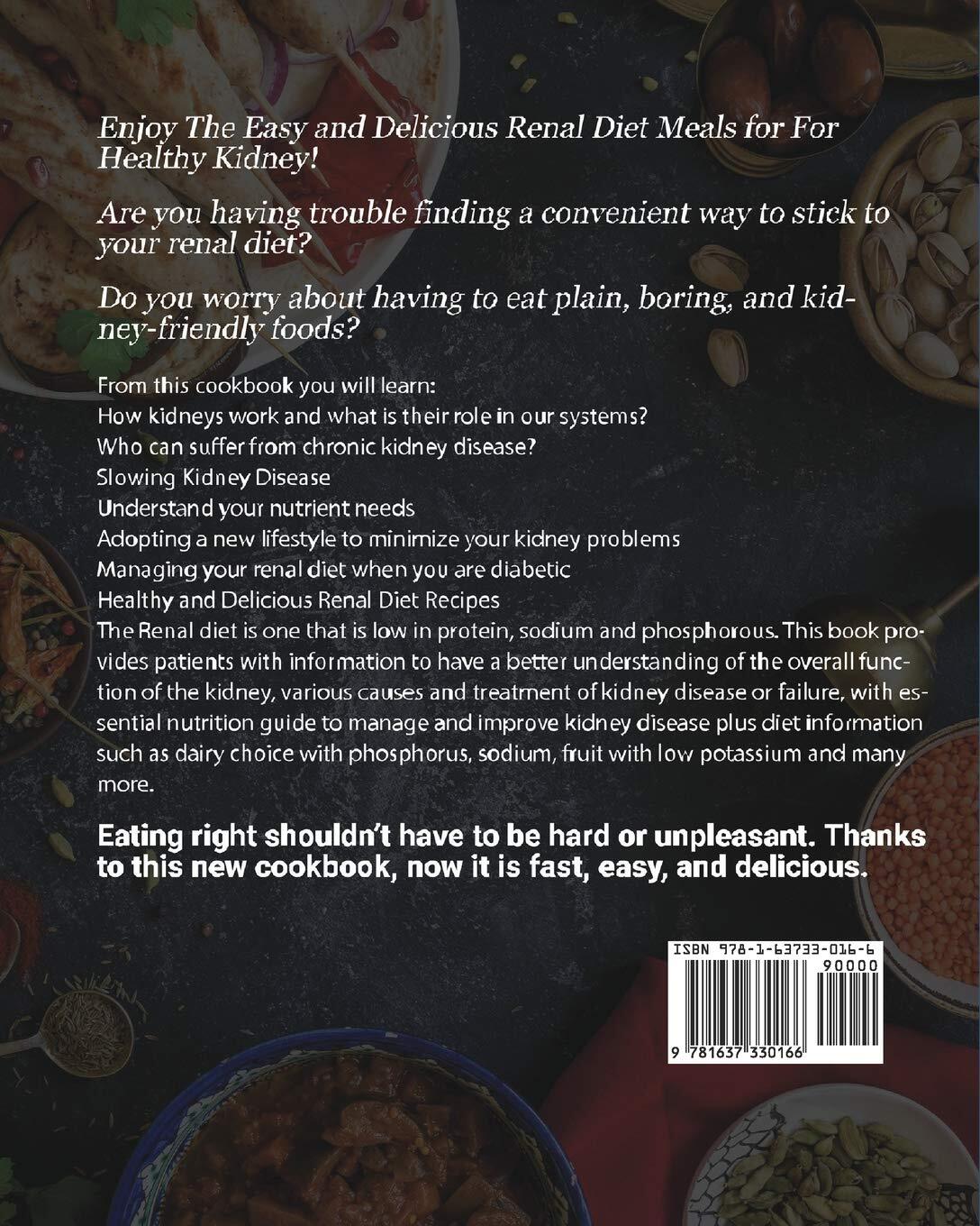 Thumbnail - Jacob Hoffman Renal Diet Cookbook For Beginners (taschenbuch) (us