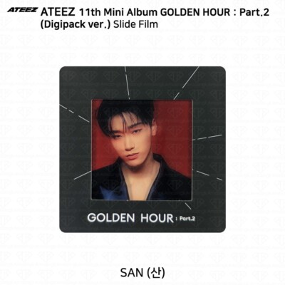 ATEEZ 11th Mini Album Golden Hour Part.2 Digipack Ver Official