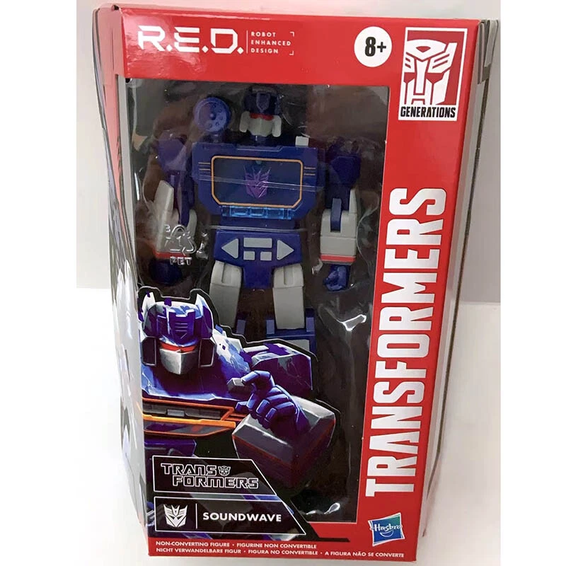 Transformers R.E.D. Series G1 Soundwave Action Figure Hasbro Official In Stock - Image 2 of 4