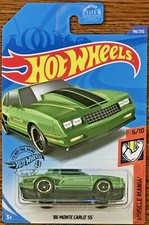 Hot Wheels 2020 Muscle Mania #6/10 '86 Monte Carlo SS #GHD09 1:64 Scale Diecast
