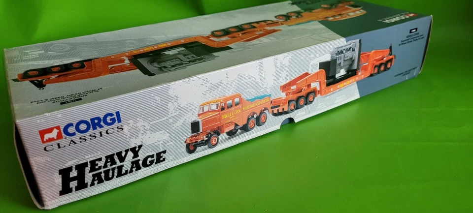 CORGI 17603 - Scammell Constructor - Girder Trailer & Load - Siddle Cook Boxed - Image 3 of 4