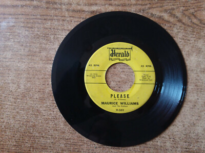 1961 VERY GOOD-- Maurice Williams & -ZODIACS-High Blood Pressure/PLEASE 565 45