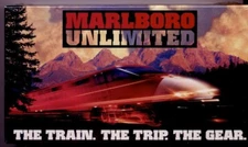 Vintage 1995 Marlboro Unlimited The Train Trip Gear VHS Philip Morris NOS Sealed
