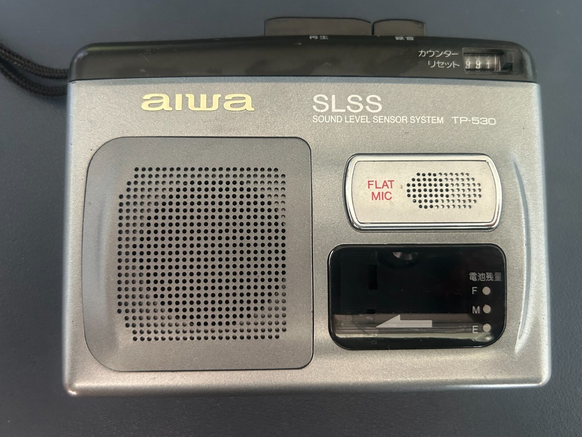 Aiwa TP-530 SLSS Cassette Recorder Silver TESTED #042 | eBay