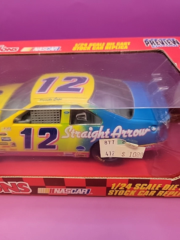 RACING CHAMPIONS 1:24 1996 Preview Edition Diecast #12 Straight Arrow -D. Cope - Imagem 3 de 4