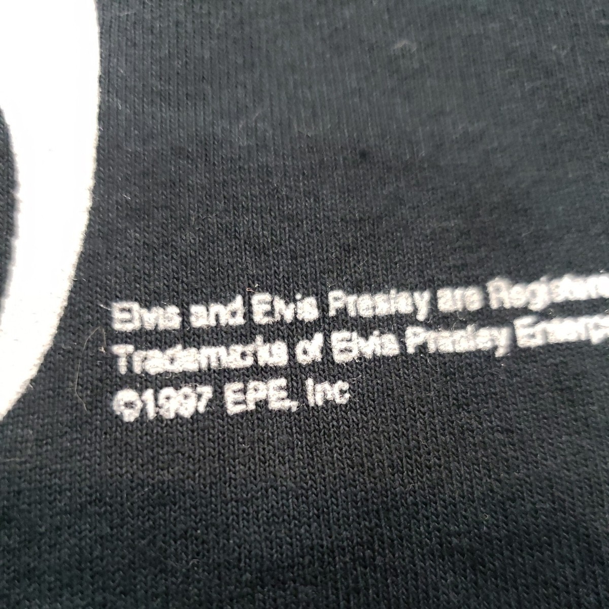 Vintage 1997 Elvis Graphic T-Shirt Still Rockin! 20s Black T Shirt 
