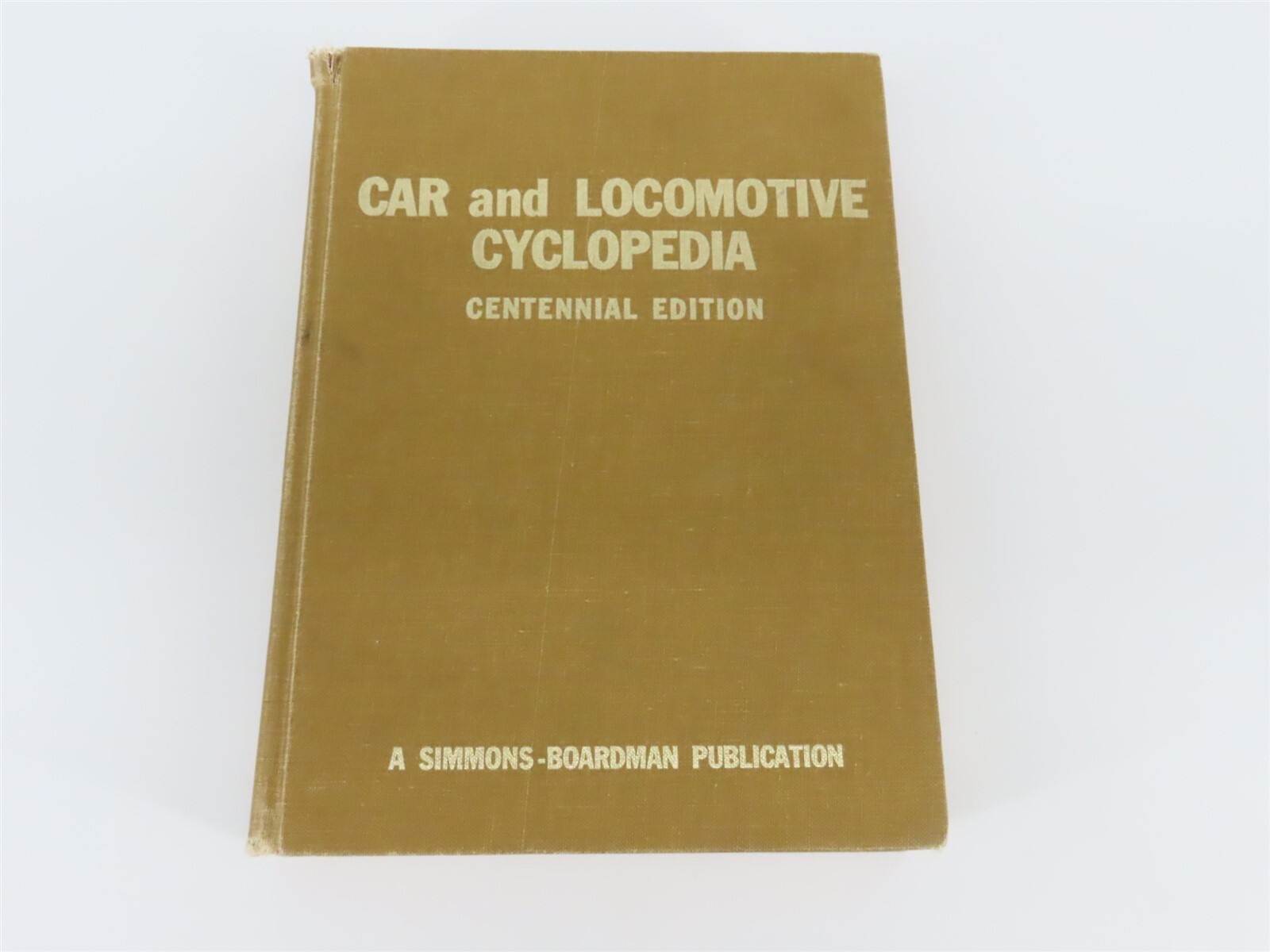 Car and Cyclopedia Centennial Edition SimmonsBoardman