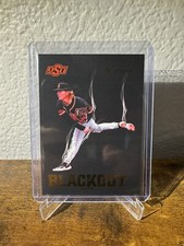 2024 Onit Athlete Brian Holiday Oklahoma State Baseball Blackout #99