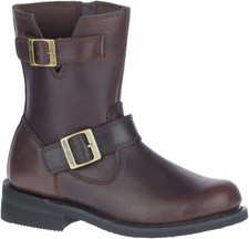 Harley-Davidson Women's Barlyn 6-Inch Engineer Brown Motorcycle Boots, D84722