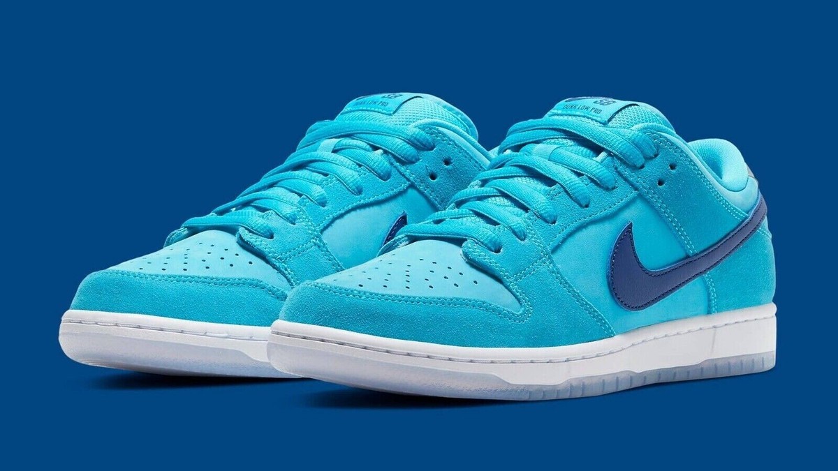 Size 9.5 - Nike Dunk SB Low Blue Fury for sale online | eBay