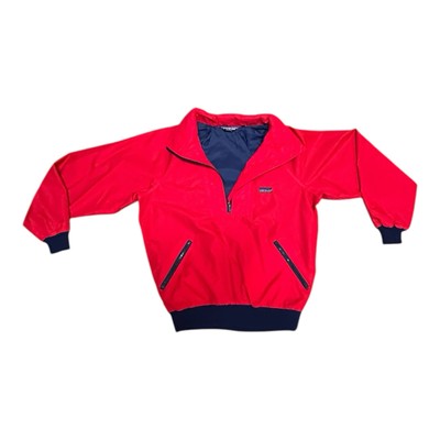 Vtg 80s 90s Patagonia Big Tag Pullover Jacket Mens Large Red EUC Made In USA