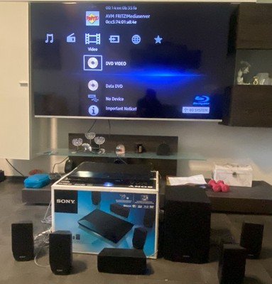 Sony Blu-ray Heimkinosystem BDV-E2100   5.1 Surround Sound, Bluetooth & WLAN