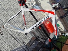 PINARELLO FP Team Freme Set Carbon White Red Black 445 From Japan