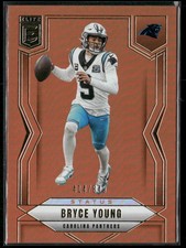 2025 Donruss Elite #34 Bryce Young Status Metallic Orange #/849