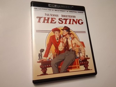 The Sting (4K UHD + Blu-ray, Paul Newman Robert Redford Robert Shaw, NO DIGITAL)