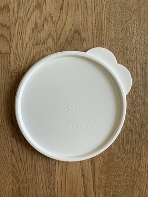 Tupperware 6810 Deckel B Maximilian Ø 14,5/13,3 Schüssel 600 ml Ersatzteil Weiß+