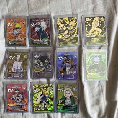 Naruto Mythos TCG Mission Karten Konvolut Full Set 1. Edition Brandneu