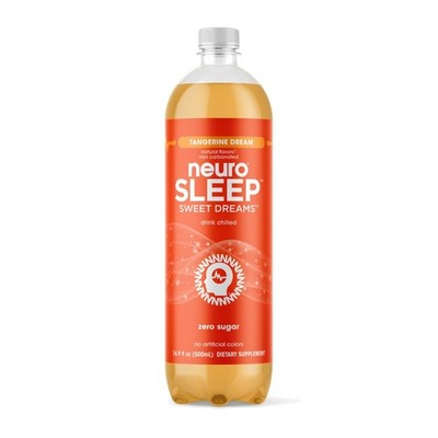 Non-Carbonated Sleep Beverage | Tangerine Dream | 16.9 Fl Oz