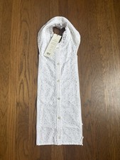 NWT Veronica beard IDARA DICKEY - White Eyelet Button-Front - size 00-14