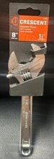 Crescent Ac28vs Adjustable Wrench, Chrome, 8 In