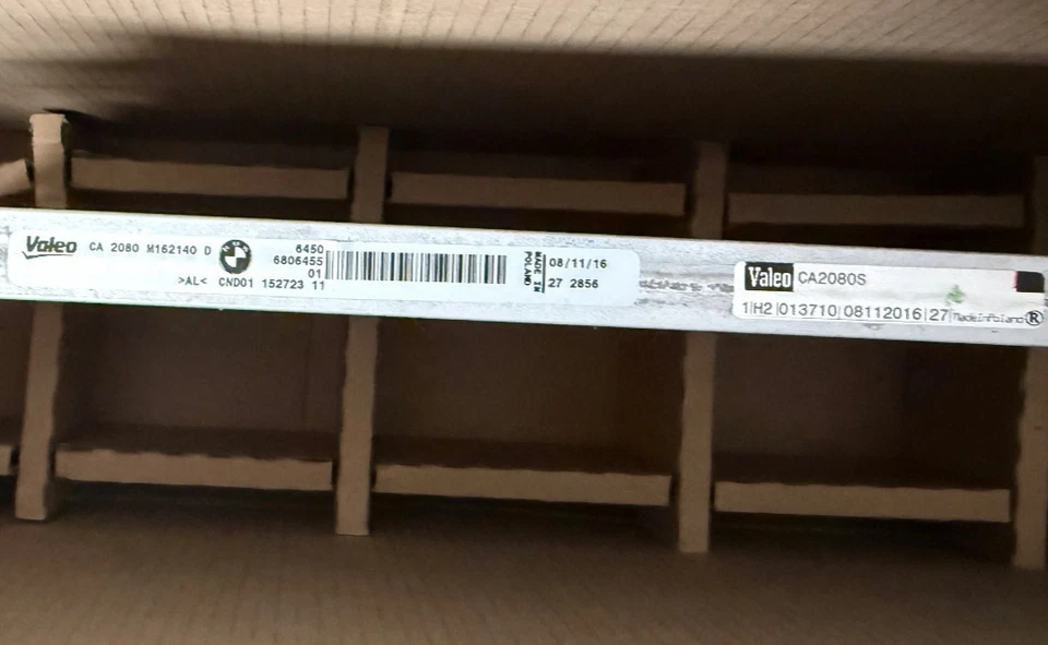 A/C AC Condenser BMW F80 M3 2015-2018 M2 M4 - Image 3 of 4