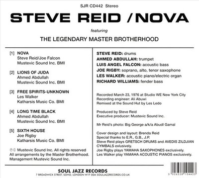 STEVE REID NOVA NEW CD