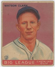 1933 Goudey Baseball Cards 19