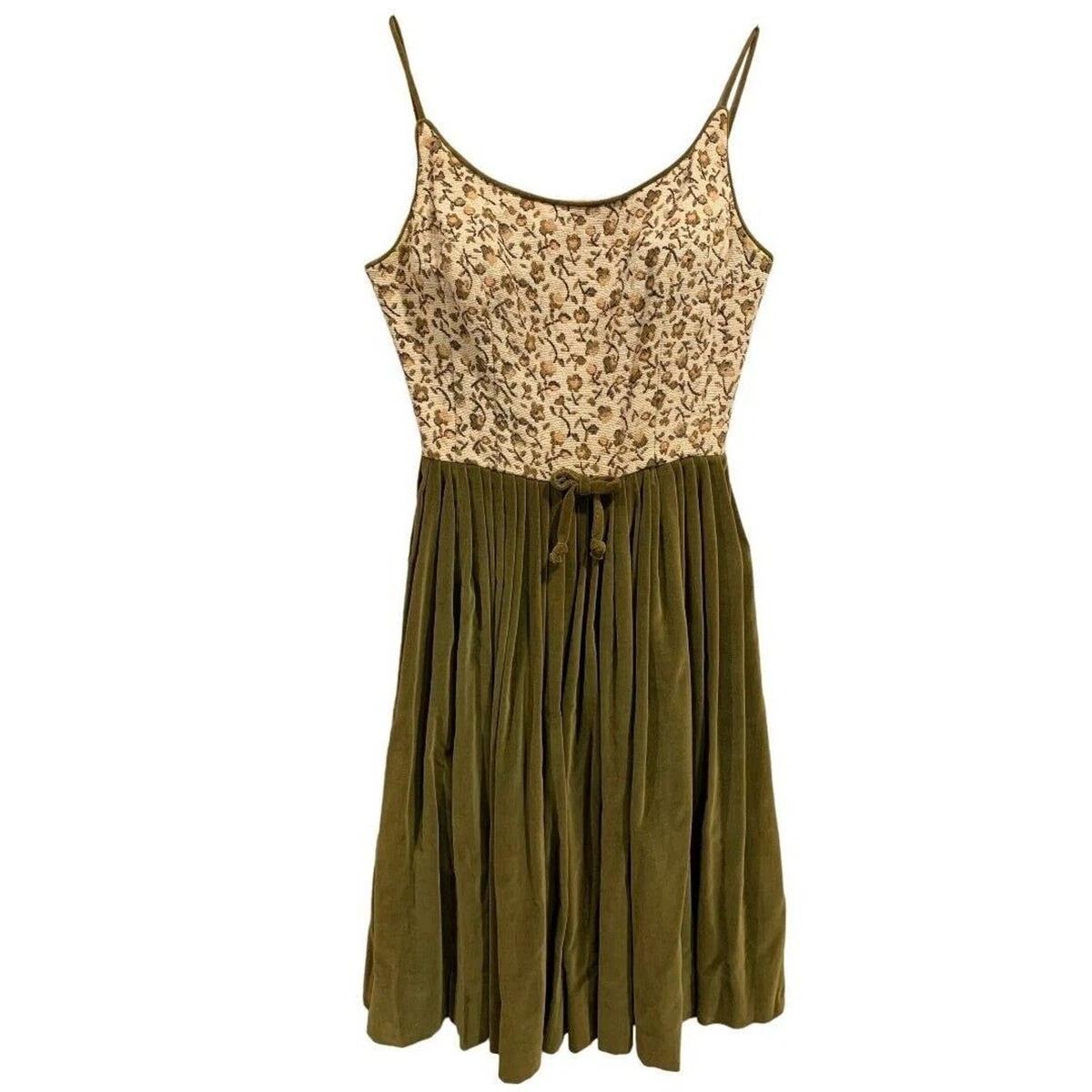 Green Velvet Vintage Dresses for Women for sale | eBay