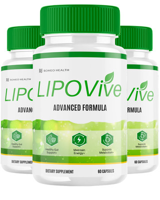 LipoVive Enhance Overall Wellness And Weight Management (3 Bottle)