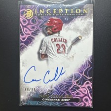Cam Collier 2023 Bowman Inception Auto 58/99 SP REDS