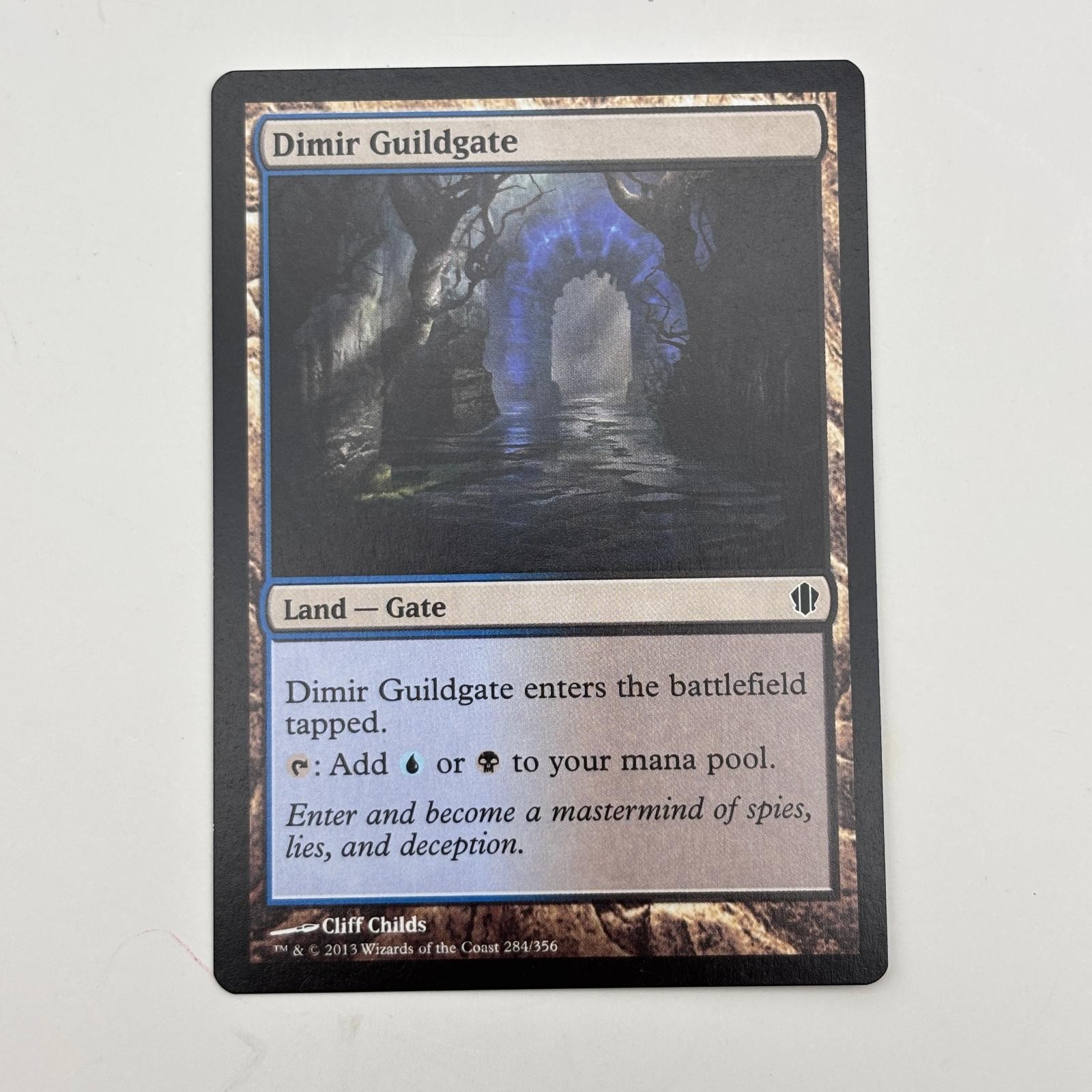 Dimir Guildgate 284 Common Commander 2013 Magic: The Gathering Near Mint