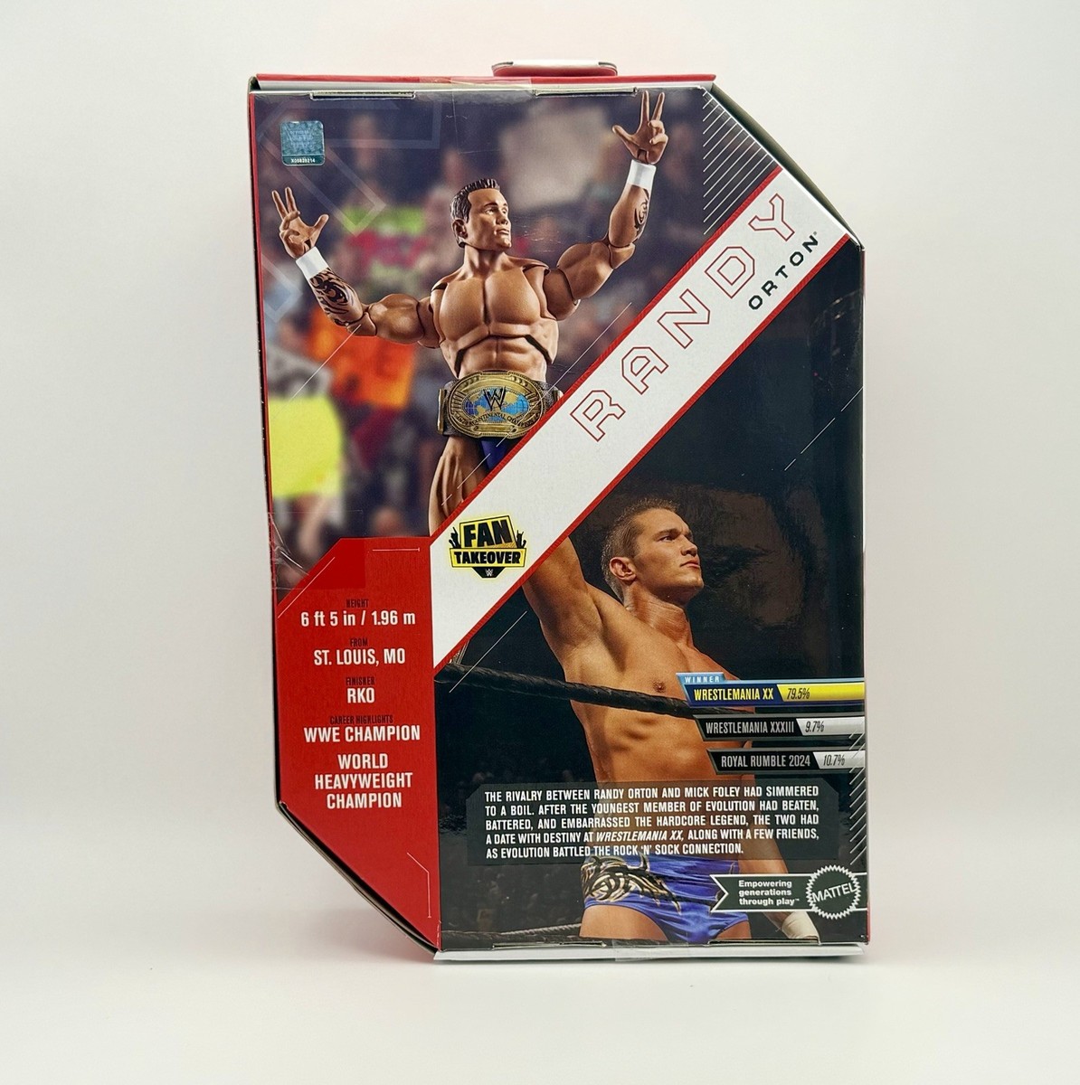 WWE Ultimate Edition Fan TakeOver Randy Orton Figure WM20 Mint