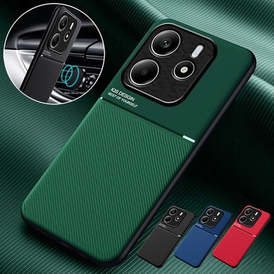 Slim Magnetic Back Phone Case For Xiaomi Redmi Note 14  13 12 11 10 Pro Plus 10S