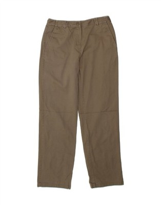 L.L.BEAN Damen klassische Passform Chino Hose US 6 Medium W28 L30 grau CJ16