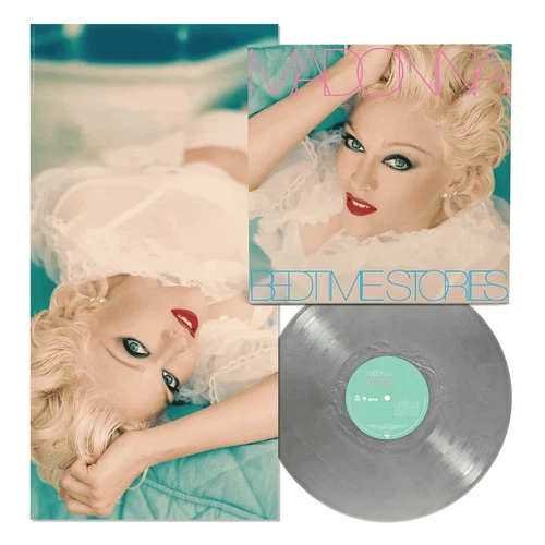 MADONNA BEDTIME STORIES SILVER COLOUR VINYL LP 2025 Ltd Edition + POSTER Sealed