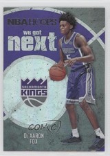2017-18 Panini NBA Hoops We Got Next De'Aaron Fox #5 10sj