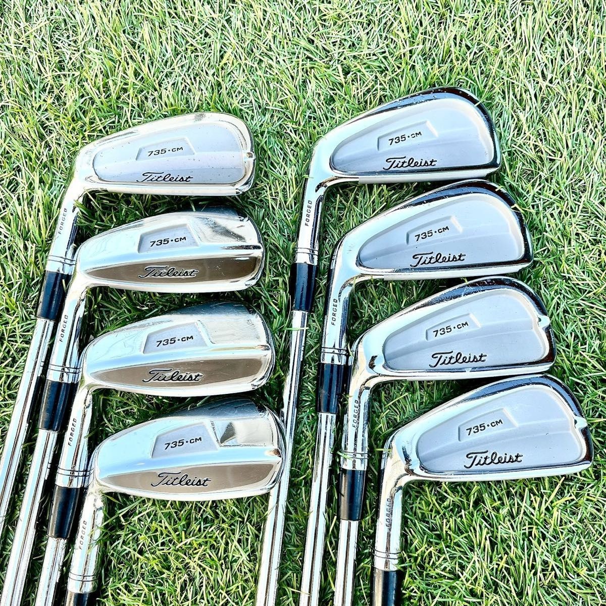 Titleist LH Iron Set 735CM FORGED 3-9.Pw Dynamic Gold Flex S Left Handed STORE