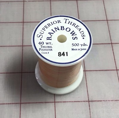 Superior Threads, The Bottom Line, #841 Variegated Thread 500 Yards, 40 Wt.