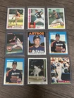 Nolan Ryan Baseball Card Lot (9) 1982 1984 1985