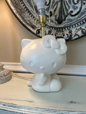 Pottery Barn Teen Hello Kitty Table Lamp 21” - No Shade - NWOT OB READ