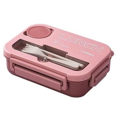Bento Lunch Box with, 4 Compartments, Leak Proof, Fits Micro9882