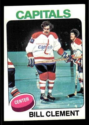 1975-76 Topps Bill Clement #189 - Washington Capitals